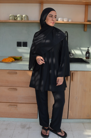 Maillot de bain alba | 3 pièces - noir - Aliam swim