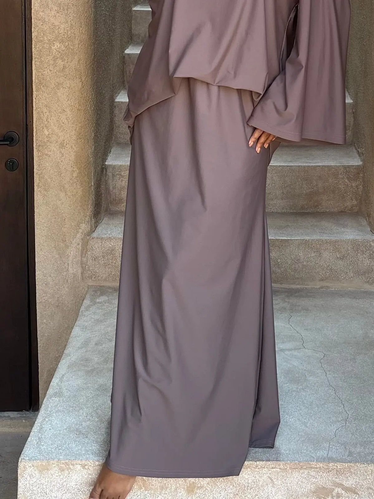Jupe avec legging alia - taupe - Aliam swim