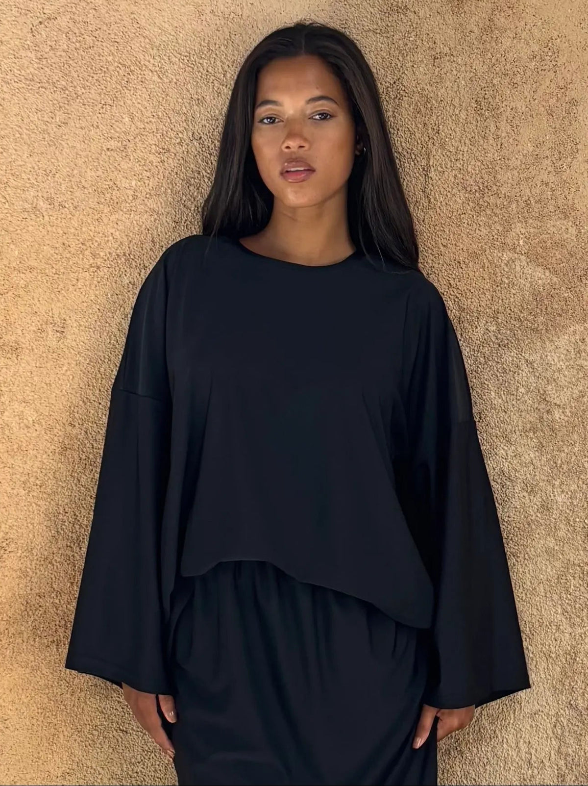 Top alba - noir - Aliam swim