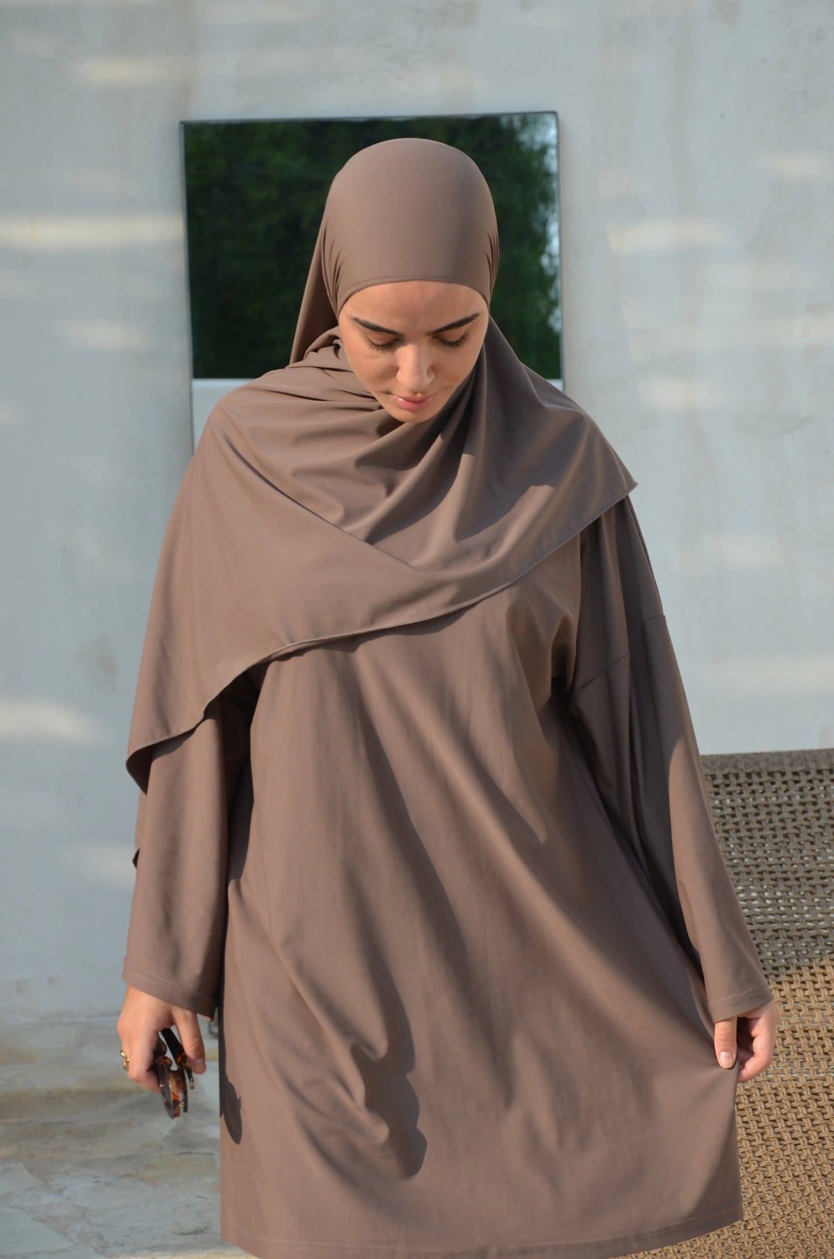 Burkini alba | 3 pièces - taupe - Aliam swim