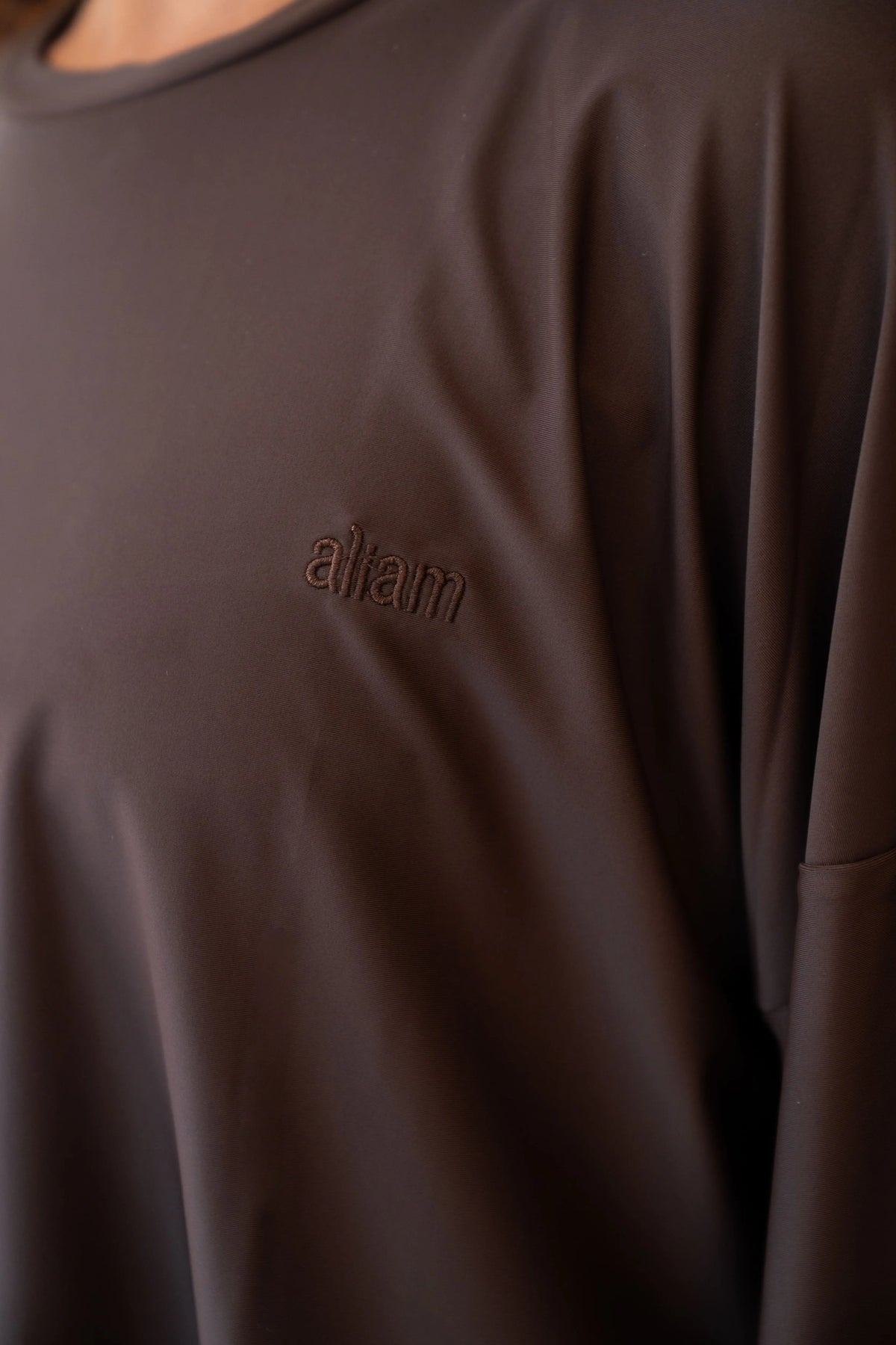 Burkini alba 3 pièces - dark expresso Aliam swim