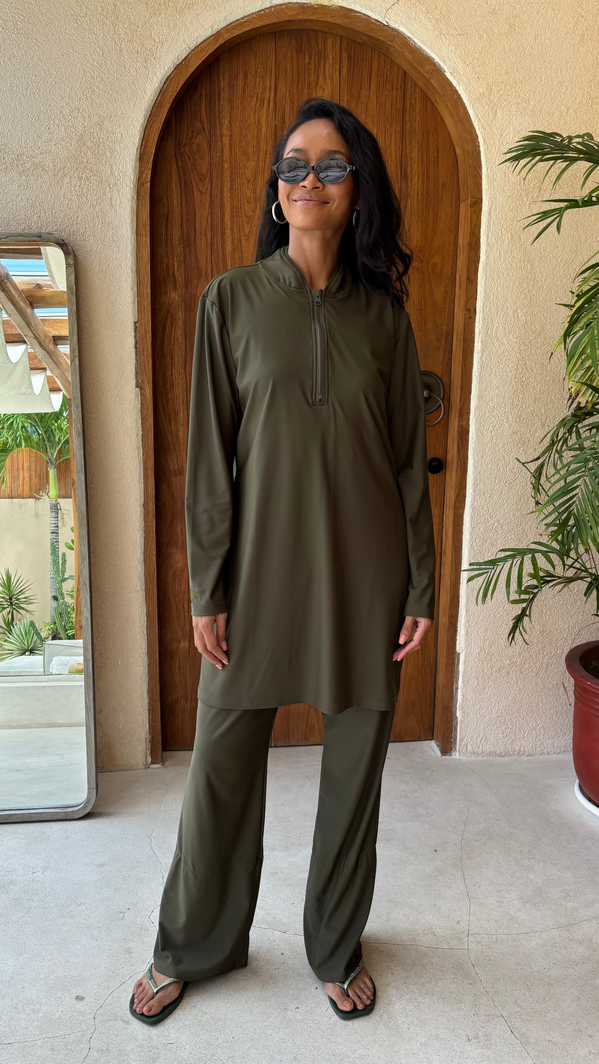 Burkini rita | 3 pièces - olive Aliam swim